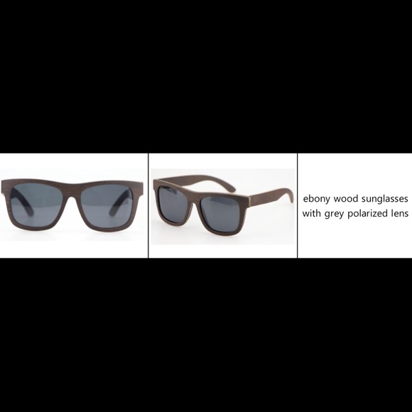 Handmade Ebony Wood Sunglasses-Polarized - Picture 7 of 7